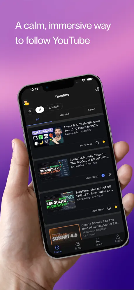 TubeFlow Flutter + AI 产品界面